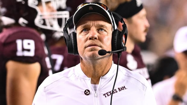 Jimbo Fisher coaching Texas A&M